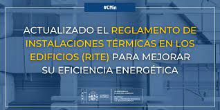 Actualización Reglamento de Instalaciones Térmicas en los Edificios