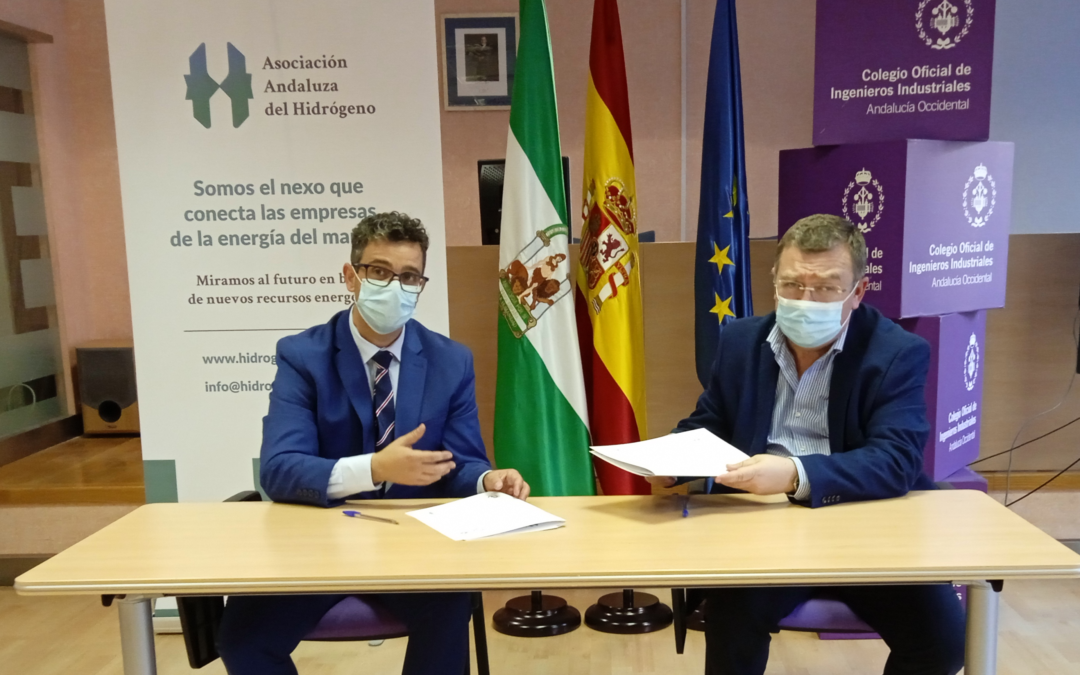 Nuestro Colegio y la Asociación Andaluza del Hidrógeno firman acuerdo de colaboración