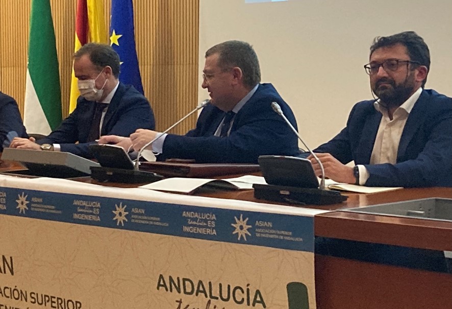 EL DECANO DEL COLEGIO PARTICIPA EN LA JORNADA: “Infraestructuras y desarrollo económico en Andalucía”