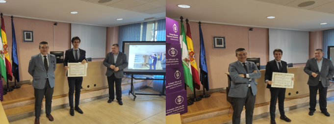 Javier Hidalgo y Andrés Hernández  ganadores de XXIV Concurso de Fin de Máster de Industriales