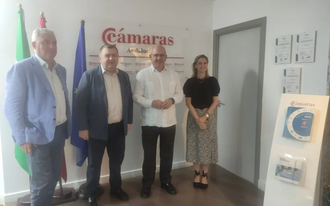 Reunión del COIIAOC con el Consejo Andaluz de Cámaras de Comercio