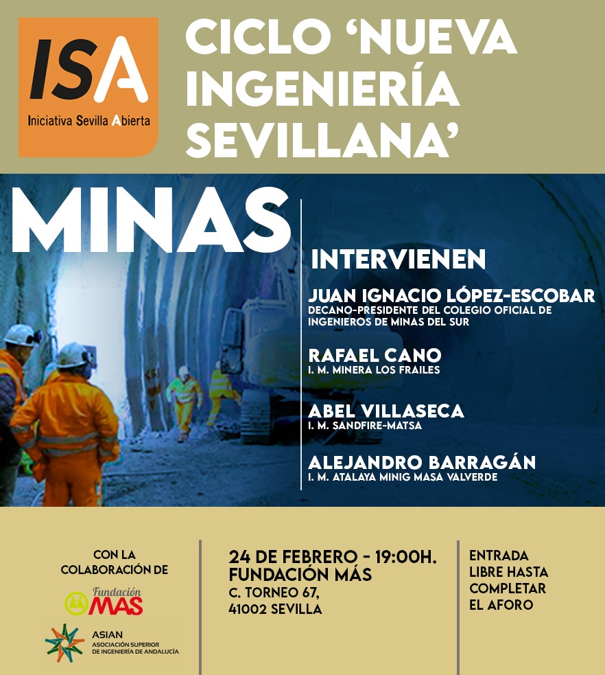Ciclo de coloquios “Nueva Ingeniería Sevillana”: Ingeniería de Minas.