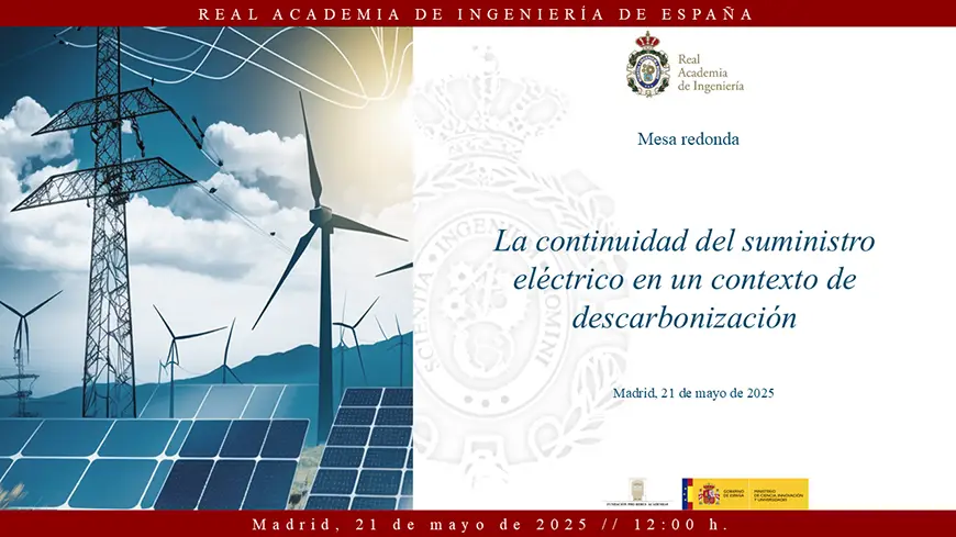 Mesa redonda sobre La continuidad del suministro eléctrico en un contexto de descarbonización