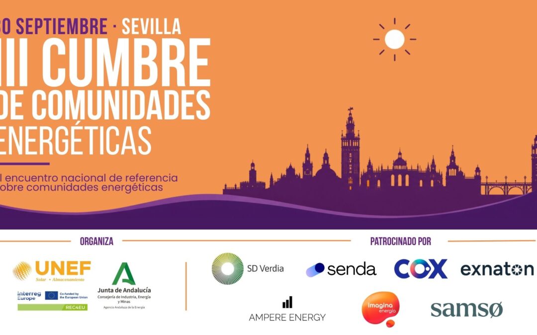 III Cumbre Nacional de Comunidades Energéticas. Sevilla 30 de septiembre