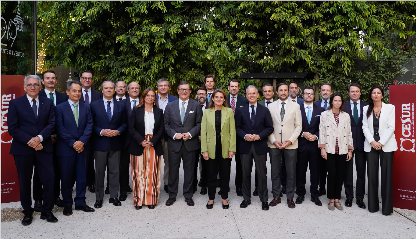 El vicedecano José Andrés López de Fez traslada a Teresa Ribera el déficit de infraestructuras eléctricas y su efecto sobre la competitividad industrial